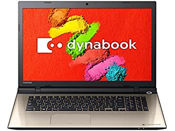 【中古-非常に良い】 東芝 ノート パソコン PT67TGP-SWA 17.3 インチ FHD CPU i5-5200U Windows10 Home 64bit 1TB 4GBx1