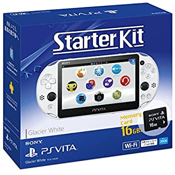 【中古-非常に良い】 PlayStation Vita Starter Kit グレイシャー ホワイト