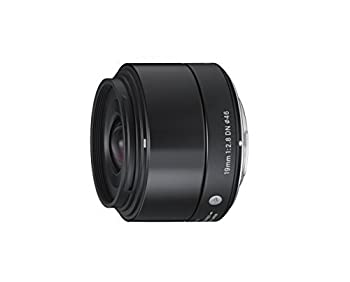【未使用】【中古】 SIGMA 19mm f/2.8 DNレンズ マイクロフォーサーズカメラ用 ブラック インターナショナルバージョン|ムジカ&フェリーチェ店
