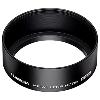 【中古-非常に良い】 HAKUBA ハクバ レンズフード メタルレンズフード 高強度6000系アルミニウム合金製 52mmフィルター径装着用 ブラック KMH-52