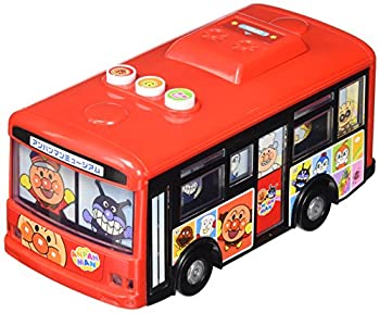【未当て嵌める】【中古】 ジョイパレット(JOYPALETTE) しゅっぱつ! 語りあうアンパンマン通った跡二階建てバス 乗り物のおもちゃ-車-おもちゃ