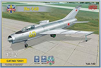 【中古】 モデルズビット 1/72 ロシア ヤコブレフYak-140 試作超音速戦闘機 プラモデル MVT7231
