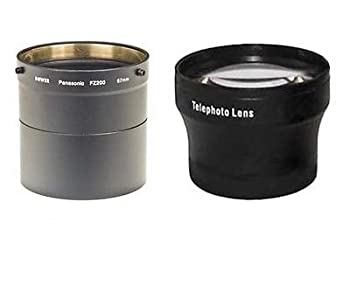 【未使用】【中古】 望遠レンズ+チューブAdaptorバンドルfor Panasonic dmc-fz200 Panasonic dmc-fz200?K