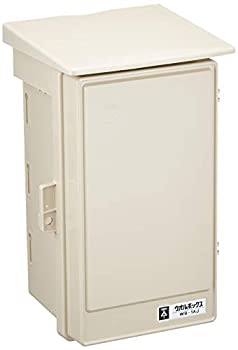 【未使用】【中古】 未来工業 ウオルボックス 屋根付・タテ型 有効フカサ90 ベージュ 1個 WB-1AJ