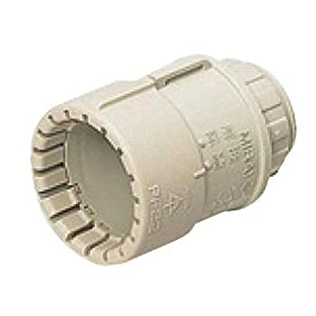 【未使用】【中古】 未来工業 コネクタ Gタイプ PF管16用 ベージュ 10個 MFSK-16GS