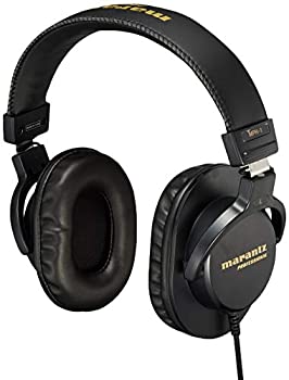 【中古-非常に良い】 マランツプロ モニターヘッドホン 密閉型 オーバーイヤーヘッドホン 有線 直径40mmドライバー 楽器演奏 配信 DJ ゲーム テレワーク MPH-1