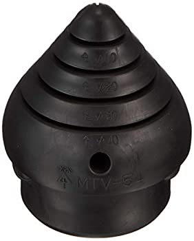 【未使用】【中古】 未来工業 端末ブッシング エコノミータイプ 適合ケーブル外径40mm以下 黒 1個価格 MTV-54