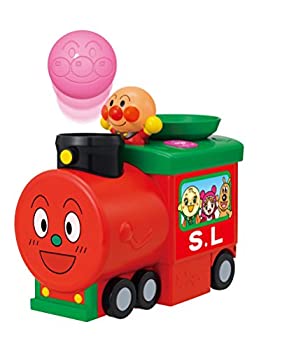 【未当て嵌める】【中古】 アンパンマン どんぶり鉢がとびだす! はしるよポンポンSLマン 235×215×130粍