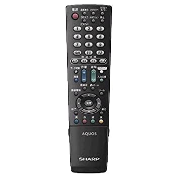【中古-非常に良い】 シャープ 純正テレビ用リモコン RRMCGA975WJN1【部品番号 0106380466】