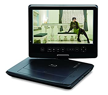 【中古-非常に良い】 グリーンハウス 10.1型ワイドTFT液晶 (LED) ポータブル ブルーレイプレーヤー GH-PBD10D-BK