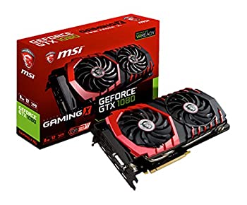 【中古】 MSI TWINFROZR VI クーリングシステム グラフィックゲーム盤 GeForce GTX 1080 GAMING X 8G