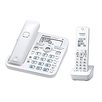 【中古-人並み外れたに好いたらしい】 Panasonic パナソニック 電話 RU RU RU VE-GZ50DL-W 白いこと