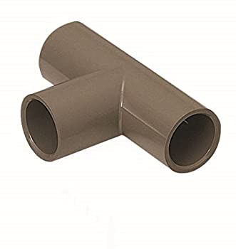 【未使用】【中古】 未来工業 J管チーズ 排水用 適合管VE22 ライトブラウン 10個価格 VET-22LB