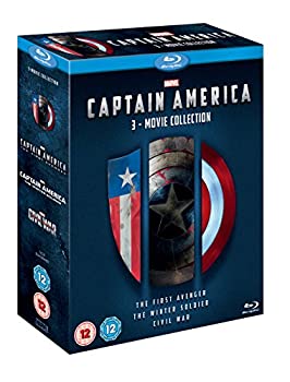 【未使用】【中古】 Captain America 1-3 Triplepack [Blu-ray] [Region Free]