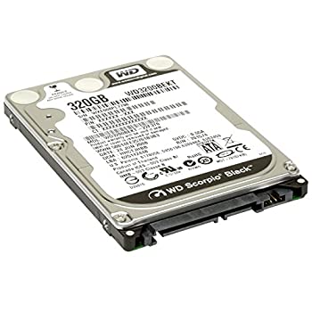 【中古-人並み外れたに好いたらしい】 Western Digital 2.5 in 内蔵 HDD【楽になることの茶箱荷拵え】320GB 7200rpm 16MB WD Scorpio WD3200BEKT【メーカーリファブ品】