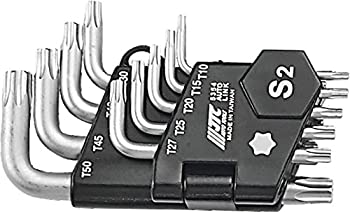【未使用】【中古】 JTC 9PCS ショートスターレンチセット トルクスネジ用 専用ホルダー付き JTC5354