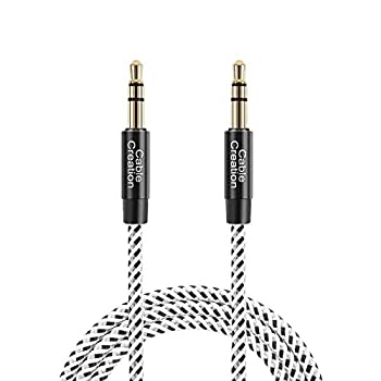 【中古】 aux ケーブル，CableCreation 3.5mm AUX オーディオケーブル スリム＆ソフトAUXケーブル ヘッドフォン iPod iPhone iPad ホームステレオ カース