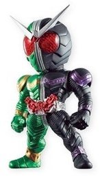 【中古-非常に良い】 CONVERGE KAMEN RIDER 3 (コンバージ 仮面ライダー3) 11.仮面ライダーW サイクロンジョーカー (単品)