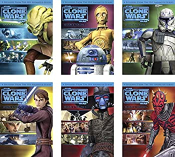 【未使用】【中古】 スター ウォーズ クローン ウォーズ フォース シーズン4 [レンタル落ち] 全6巻セット DVDセット商品