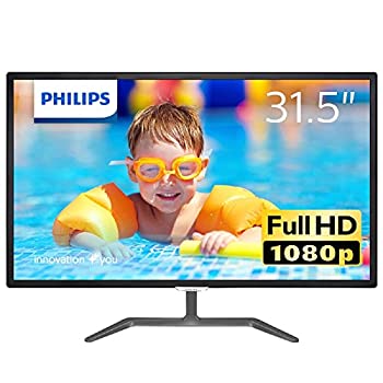 【中古-非常に良い】 PHILIPS フィリップス ディスプレイ 31.5インチ のIPS Technologyパネル HDMI フルHD フリッカーフリー 323E7QDAB 11｜ムジカ＆フェリーチェ店