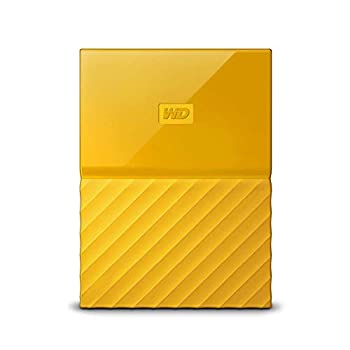 【中古】 Western Digital 携帯型HDD 4結核症 USB3.0 黄色 規約化 合いことば保護すること My Passport WDBYFT0040BYL-WESN