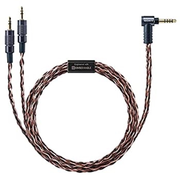 【中古-人並み外れたに好いたらしい】 ソニー SONY イヤ電話機・受話器用リケーブル MUC-B20SB1 4.4粍 平衡にする(5極) ミニ繋ぎ(3極)x2 [2m] ヘッドホン・イヤホン用アクセサリー-オーディオ用アクセサリー-リケーブル