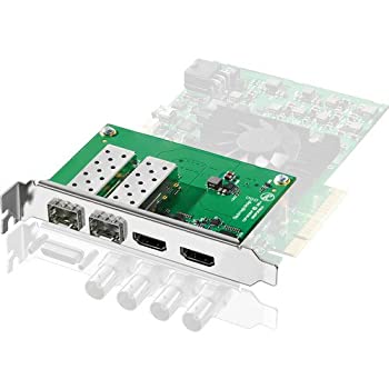 【中古-人並み外れたに似つかわしい】 Blackmagic Design Decklink HDMI 2.0 \u0026 グラスファイバーメザニンカード 甲板繋がり 4K Extreme 12G用