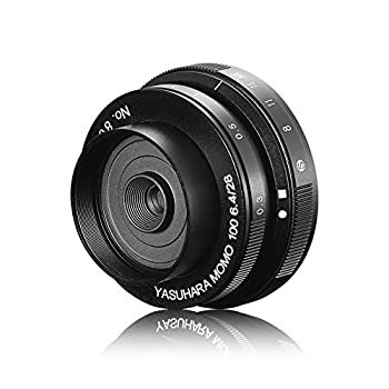 【中古-非常に良い】 ヤスハラ MoMo100 E ソフトフォーカス パンケーキレンズ 28mm F6.4-F22 SONY NEXミラーレスカメラマニュアルレンズ用