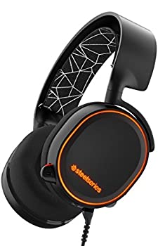 【中古-非常に良い】 密閉型 ゲーミングヘッドセット SteelSeries Arctis 5 Black 61443