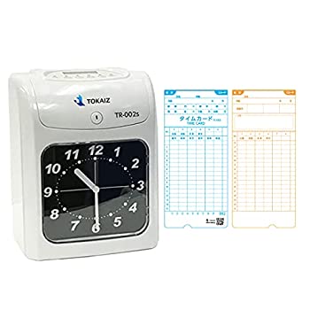 【中古-人並み外れたに好いたらしい】 TOKAIZ 出勤記録時計 一時停止歌留多 リコーダー 本体 TR-002s 累計役立つこと 6欄印字能力のある 一時停止歌留多150枚付き添い人 日用品雑貨・文房具・手芸-その他
