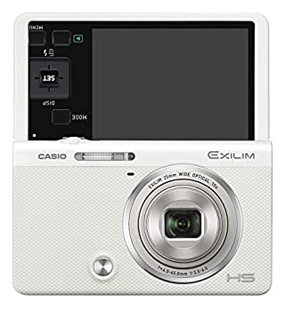 【中古】 CASIO カシオ デジタル写真機 EXILIM EX-ZR70WE 自分自身撮りチルト液晶 メイク引き上げる\u0026セルフィーアート EXZR70 白いこと