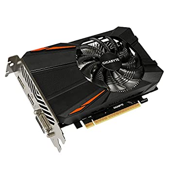 【中古】 ギガ働き口Nvidia GV-N105TD5-4GD 4GB GDDR5 PCI-E - 黒いこと