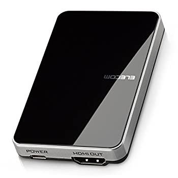 【中古-人並み外れたに好いたらしい】 エレコム Miracast受信システム ミラキャスト Windows10スマホ相応う Continuum役立つこと LDT-MRC02 C