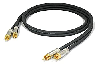 【中古-人並み外れたに好いたらしい】 労働者階級有線テレビ BELDEN ベルデン 8412 黒 RCA-RCA【有線テレビ長】1m×2本仕かける 家電-その他