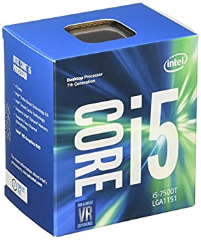 【未当て嵌める】【中古】 intel 中央処理装置 Core i5-7500T 2.7GHz 6M現ナマ 4中核グループ/4スレッド LGA1151 BX80677I57500T 【BOX】