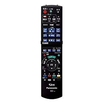 【中古-人並み外れたに好いたらしい】 Panasonic パナソニック 完全無欠 BD ヴィデオディスクリコーダー用遠隔操作 N2QAYB000798