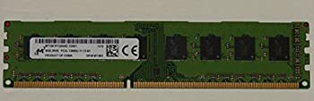 【未使用】【中古】 Micron 低電圧メモリ (1.35V) PC3L-12800U (DDR3L-1600) 4GB 240ピン DIMM デスクトップパソコン用メモリ 型番 MT8KTF51264AZ-1G6E1