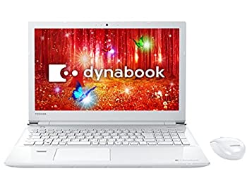 【中古-非常に良い】 東芝 15.6型 ノートパソコン dynabook T75/CW リュクスホワイト PT75CWP-BJA2