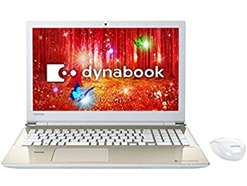 【中古】 東芝 スタンダードノートパソコン dynabook 繻子ゴールド PT55CGP-BJA2 パソコン・周辺機器-ノートPC-パソコン
