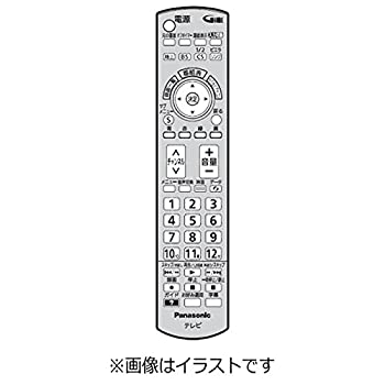 【中古】 パナソニック 完全無欠テレビ受像機用遠隔操作 N2QAYB000721 生活家電用アクセサリー・部品-生活家電-家電