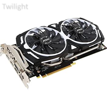【中古-人並み外れたに好いたらしい】 MSI GeForce GTX 1060?Armor 6?G ocv1グラフィクス歌留多