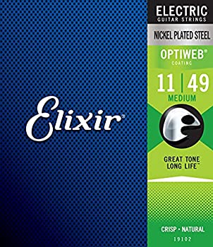 【未使用】【中古】 Elixir エリクサー エレキギター弦 OPTIWEB Medium .011-.049 #19102|ムジカ&フェリーチェ店