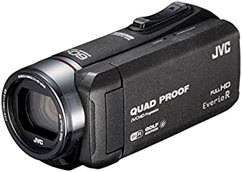 【中古-非常に良い】 JVC KENWOOD ビデオカメラ Everio R スポーツ ゴルフ 防水 防塵 32GB ブラック GZ-GX100-B｜ムジカ＆フェリーチェ店