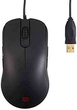 【中古-非常に良い】 BenQ ベンキュー ゲーミングマウス ZOWIE FK1+ e-Sports用/特大サイズ両手持ち専用/プラグ&プレイ設計|ムジカ&フェリーチェ店