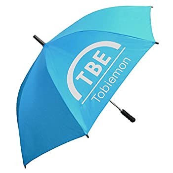 【未使用】【中古】 TOBIEMON (トビエモン) ゴルフ傘 飛衛門 ゴルフ用傘 晴雨兼用 T-UM 青色