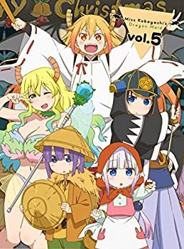 【未使用】【中古】 小林さんちのメイドラゴン 5 [Blu-ray]