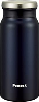 【未使用】【中古】 ピーコック魔法瓶 水筒 400ml 保温 保冷 マグボトル 魔法瓶 ブルー AMZ-40-A