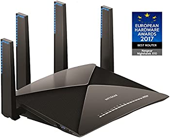 【中古】 NETGEAR 無線LANルータ 11ad AD7200 Nighthawkつづき物 す早さ AD4600M/AC1733M + 800 Mbps R9000