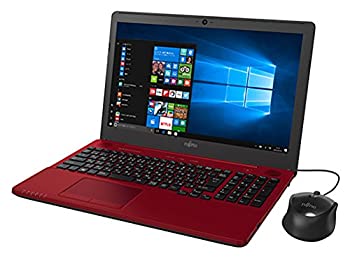 【中古】 富士通 15.6型 万覚え帳マイコンFMV LIFEBOOK AH42 B2 ルビー赤いこと FMVA42B2R