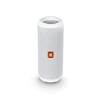【中古】 JBL FLIP4 Bluetooth金棒引き IPX7雨合羽 パッシブラジエーター 携帯型 白いこと JBLFLIP4WHT